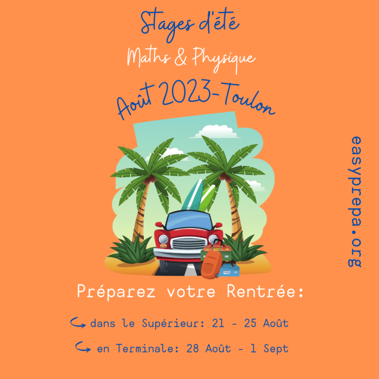 Stages été 2023